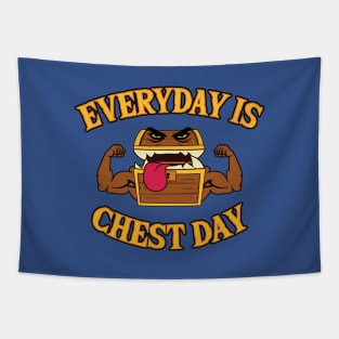 Everyday is Chest Day Tapestry