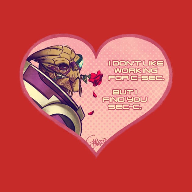 Garrus Romance by GalooGameLady