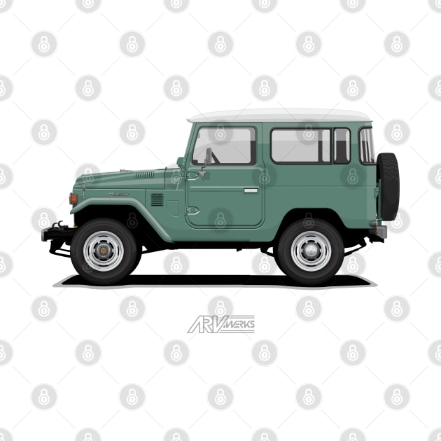 Land Cruiser FJ40 HardTop Green by ARVwerks