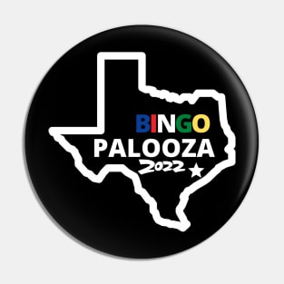 2022 Bingo Palooza *Front Side Only* Pin