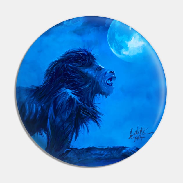 American Werewolf In London Pin by Art Of Lunatik