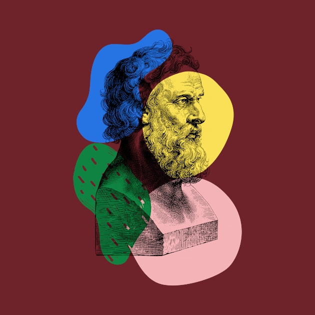 Plato the Greek Philosopher by 45 Creative Club