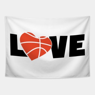 Basketball love Tapestry