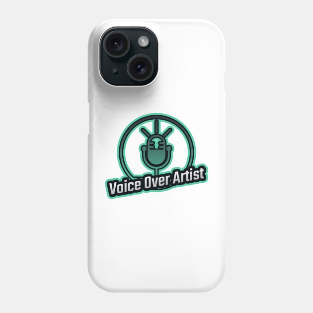 voice over artists - electric Phone Case by Salkian @Tee