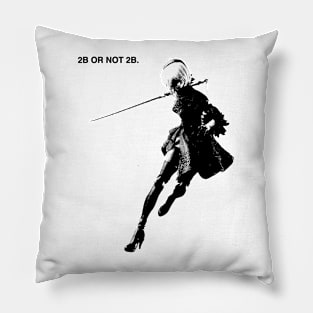 2B OR NOT 2B Pillow