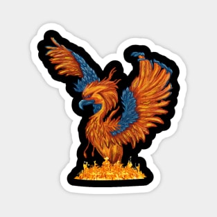 phoenix artwork Magnet