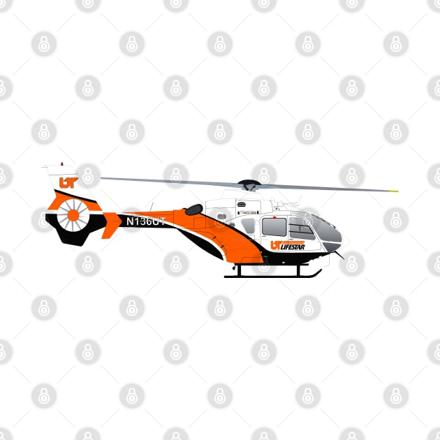 Lifestar University of Tennessee Helicopter by BassFishin