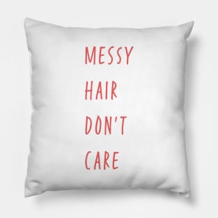 Messy hair Pillow