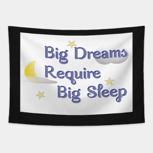 Big Dreams Require Big Sleep Tapestry