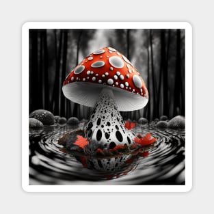 Fly agaric 5 Magnet
