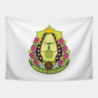 Virgin of Guacamole Tapestry