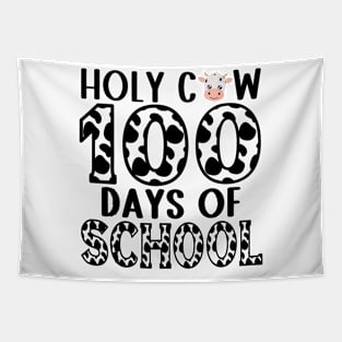 Holy Cow 100 Days Of School 100th Day Smarter Brighter Tapestry