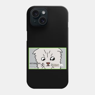 Im here live Im not a cat says lawyer Phone Case