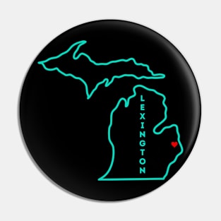 Lexington MI Pin