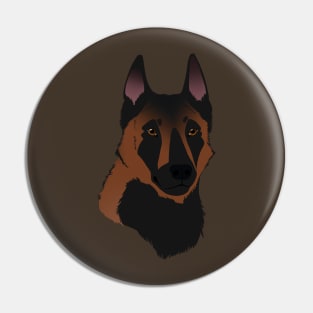 SimpliciTee - Mahogany Malinois Pin