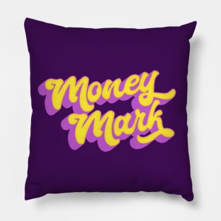 Money Mark // 90s Style Fan Design Pillow