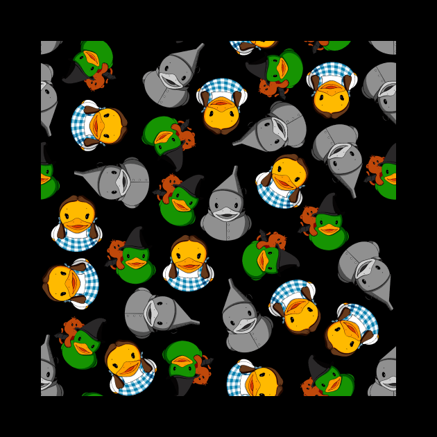 Wizard of Oz Rubber Ducks by Alisha Ober Designs