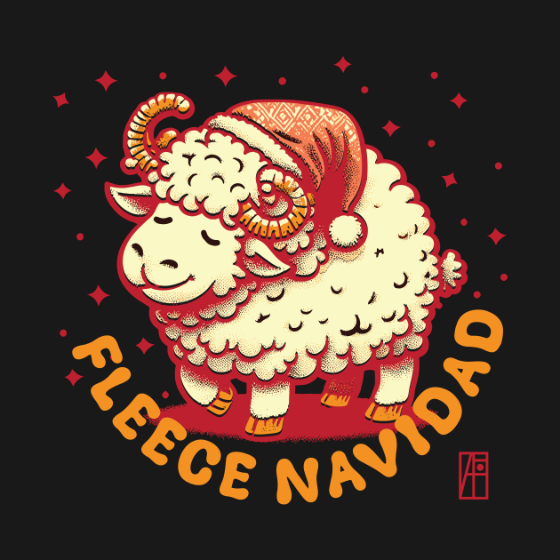 Fleece Navidad - Funny Christmas - Xmas - Happy Holidays by ArtProjectShop