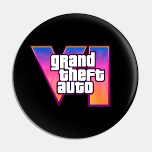 GTA VI (6) Logo Pin