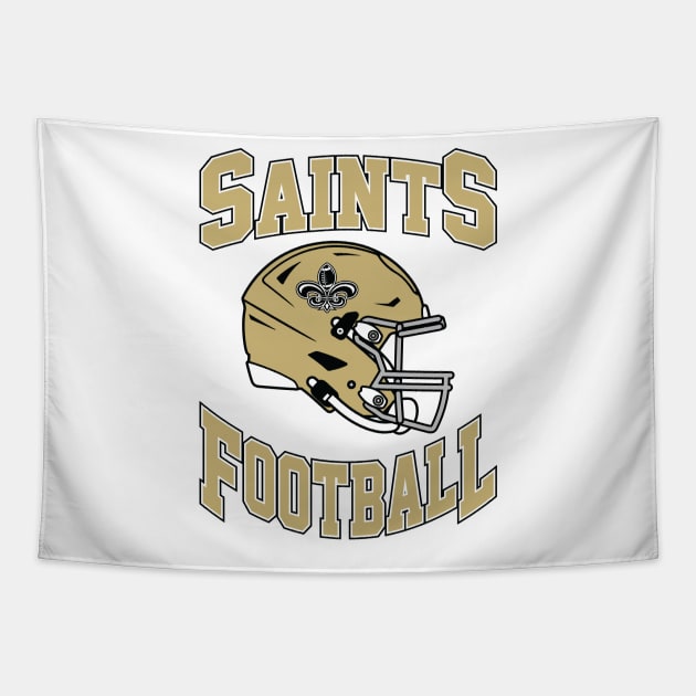 New Orleans Saints Football Team Tapestry by Cemploex_Art