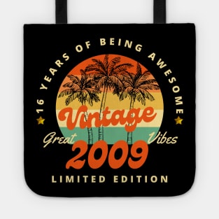 13 Year Old Gifts Vintage 2009 Limited Edition 13th Birthday Tote