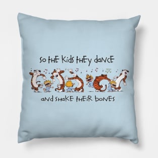 kids they dance Pillow