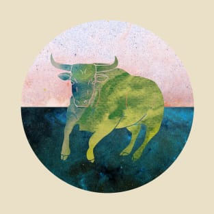 Watercolor Taurus T-Shirt