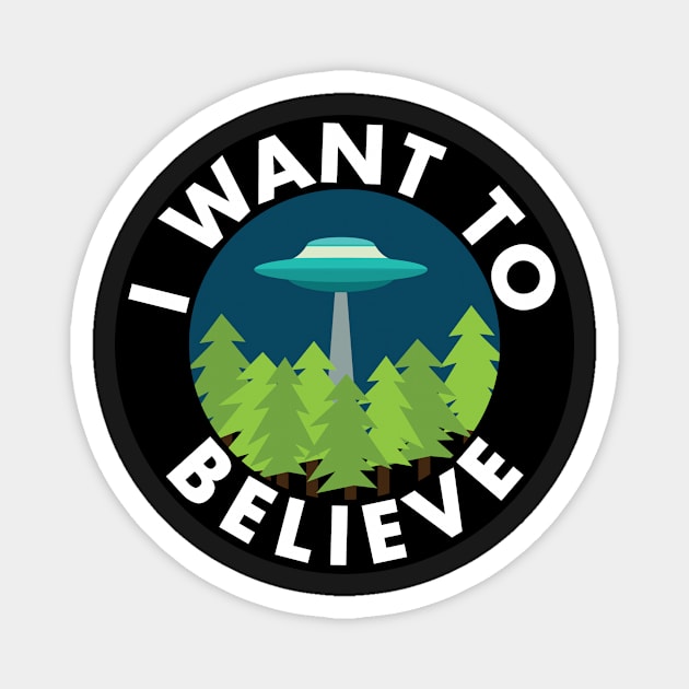 I Want To Believe Magnet by trippfritts