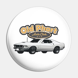 Old Phart Auto Club - Mustang Pin