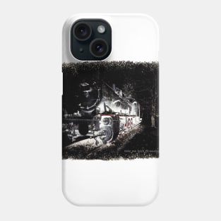 vintage locomotive Phone Case