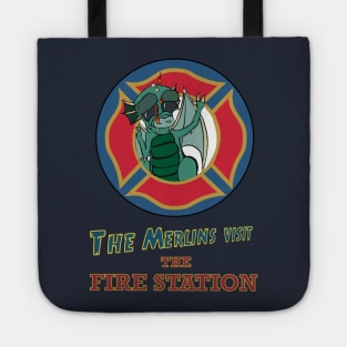 The Merlin's Visit the Fire Station Tote