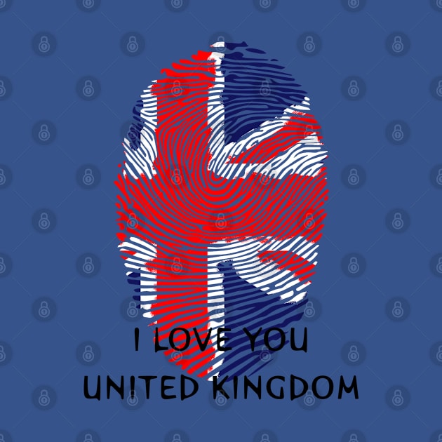 I love you united kingdom by samsaralk