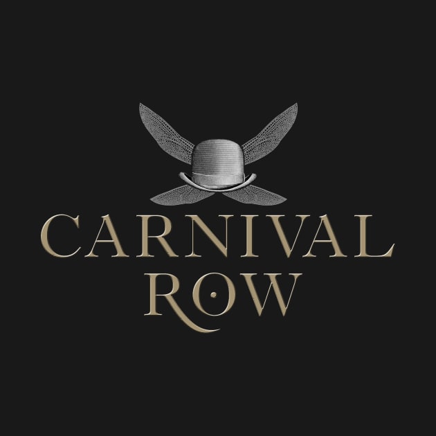 Carnival Row Winged Bowler Large Text by Bevatron