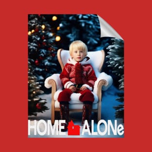 home alone merry christmas new version poster style T-Shirt