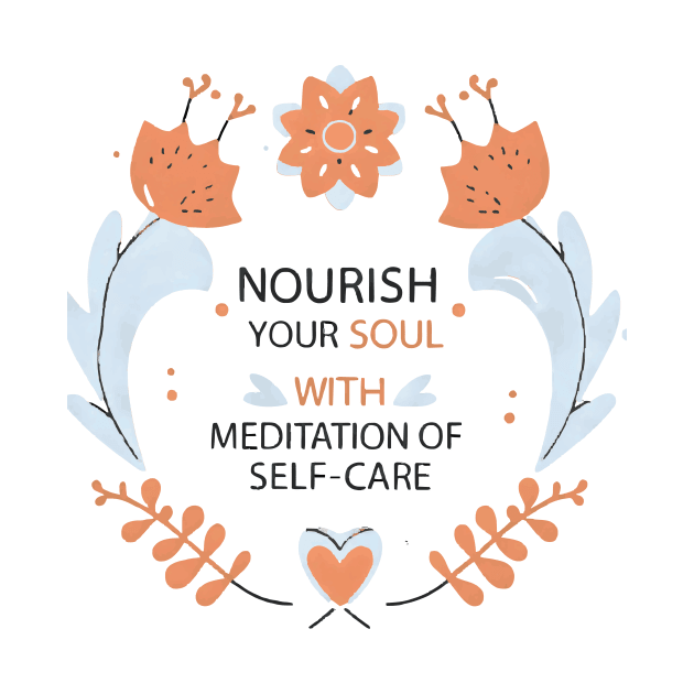 Nourish your soul with meditation of self-care: meditation self-care by ATTO'S GALLERY