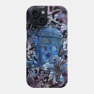 Tardis blue Phone Case