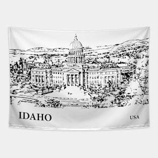 Idaho State USA Tapestry