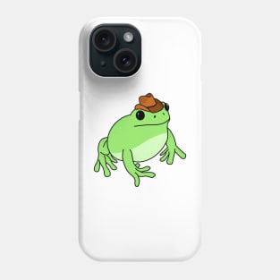 Cowboy Frog Phone Case