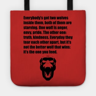 12 Monkeys - 2 Wolves Tote