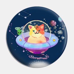 space cat Pin