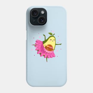 avocado mum dancing ballet Phone Case