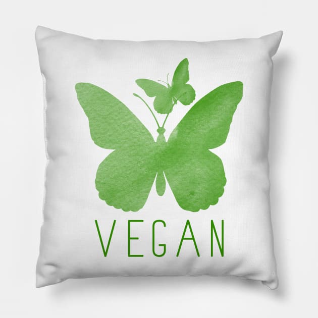 Vegan clothing and accessories Pillow by Vegan clothing and accessories stores