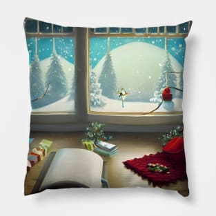 Have A Blessed Christmas Knitting Day Creative Crafter Warm Wishes Pillow