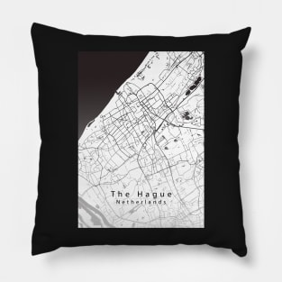 The Hague City Map Pillow