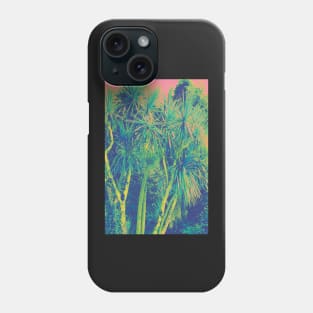 Colorful Tropical Palm Trees Phone Case