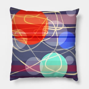 Awkward Abstract Pillow