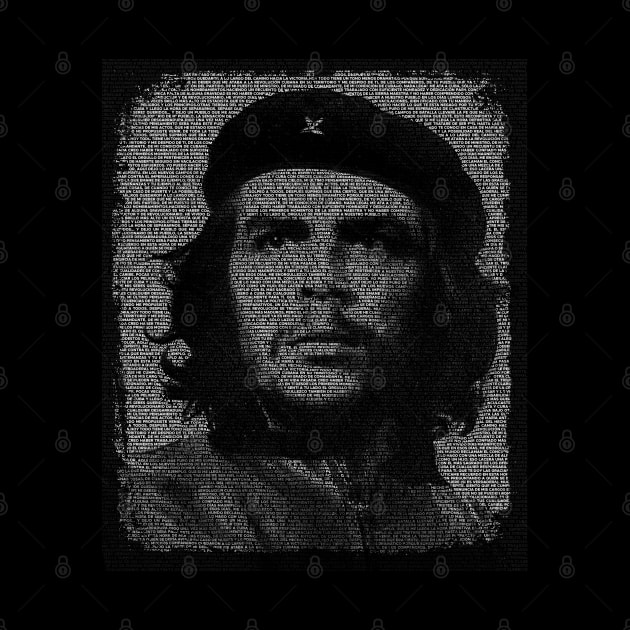 Che Guevara Rebel Cuban Guerrilla Revolution T-Shirt by HiDearPrint