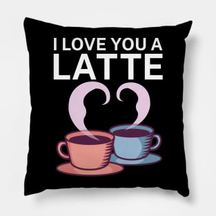 I love you a latte Pillow