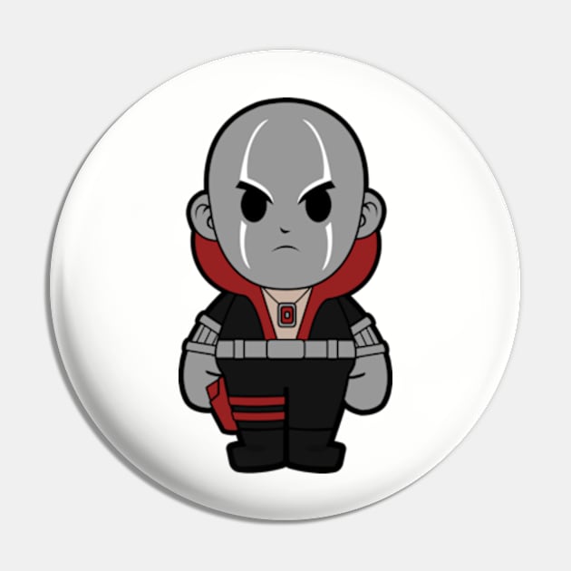 Destro Chibi Pin by mighty corps studio