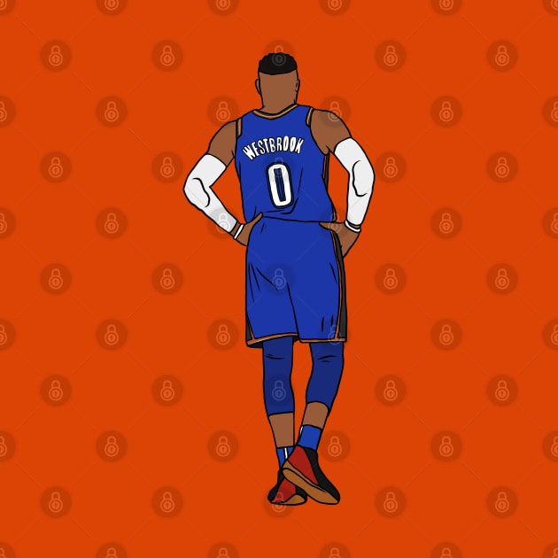 Russell Westbrook Back-To by rattraptees